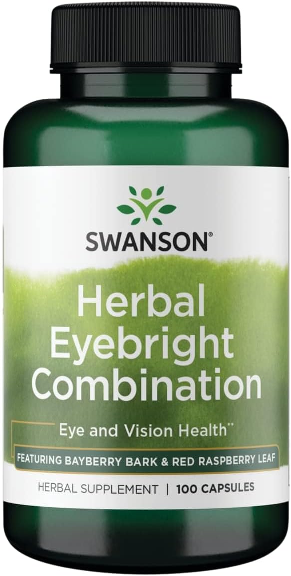 Swanson Herbal Eyebright Combination 100 Cápsulas