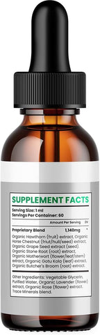 Indelo Glyco Fortin Drops Healthy Formula - Gotas de suplemento dietético - Fórmula extra fuerte (5 envases)