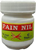 Pain Nil Tablet,Swami Herbal 40 * 2 Pack