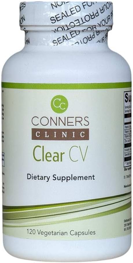 Clear CV - 120 Cápsulas | Vitaminas y Minerales Esenciales para el Soporte Inmunitario