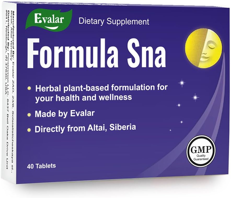 Siberian Herbal Formula Sna Evalar 40 Comprimidos 500 mg