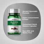 Piping Rock Cápsulas de Clavo | 100 Cápsulas | Extracto Concentrado | Suplemento Herbal | Sin OGM y Sin Gluten
