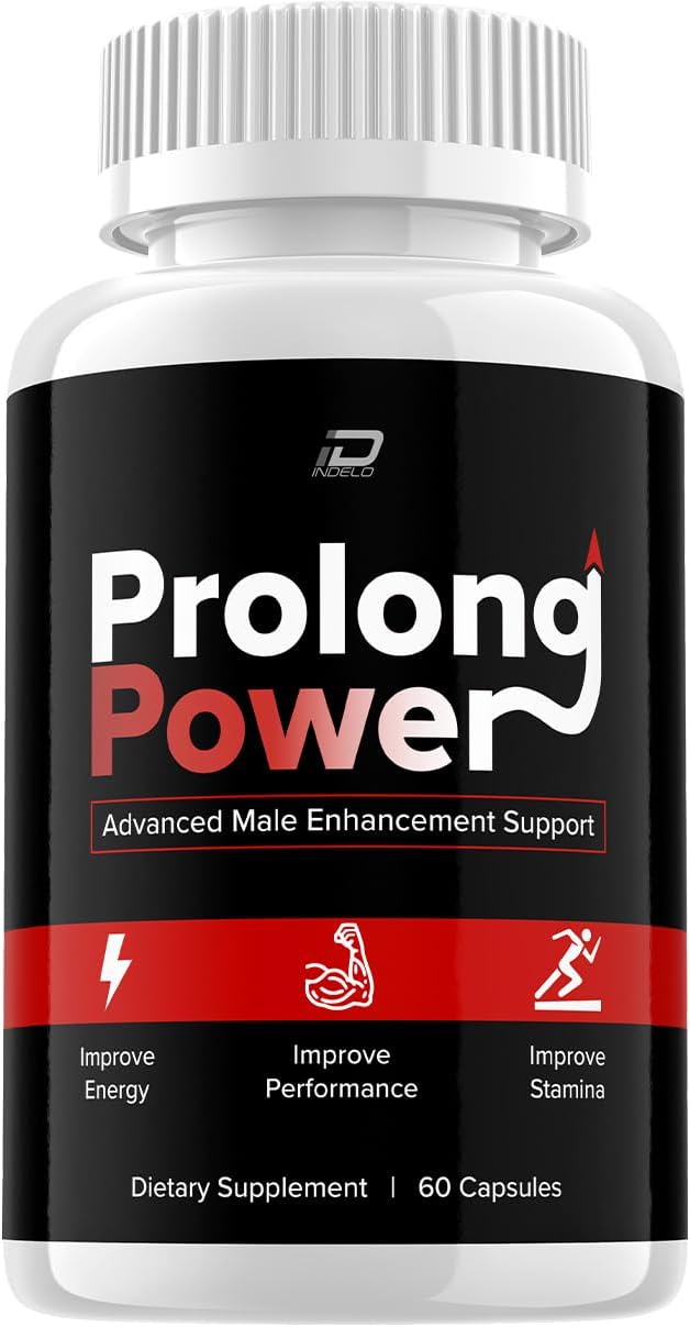 Prolong Power Pills - Suplemento Natural para Hombres (60 Cápsulas)