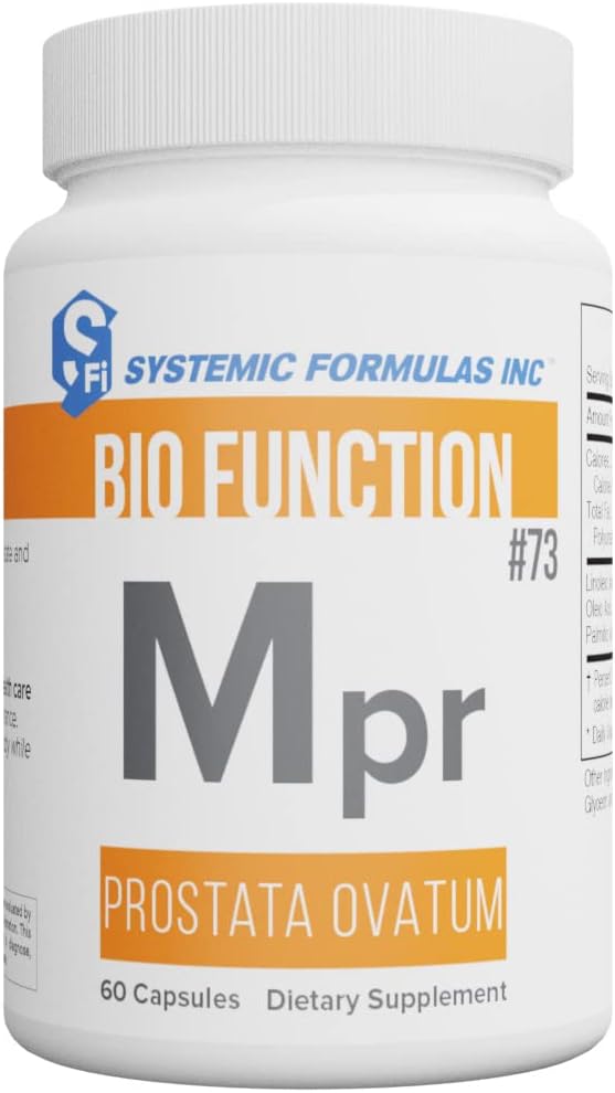 Systemic Formulas Mpr – Próstata Ovatum 60 Cápsulas Bio Función #73