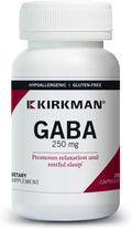 Kirkman GABA 250 mg - Hipoalergénico, 150 Cápsulas