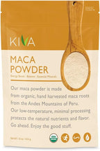 Kiva Maca Orgánica en Polvo – Raíz de Maca Peruana Pura, Superalimento para Energía, 454 g