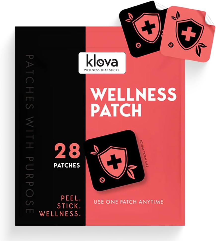 Klova Parche de Bienestar: Apoyo Inmunitario 24h con Zinc, Propóleo y Pterostilbeno