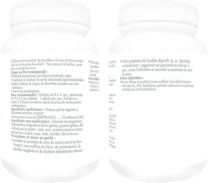 Bio Absorb Saccharomyces Boulardii Probiótico - 10 mil millones UFC, 60 cápsulas veganas – Image 7