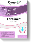Fertilimin® Suplemento de Fertilidad para Mujeres – Apoya la Ovulación, Equilibrio Hormonal, SOP y Ciclos Regulares | 60 Comprimidos