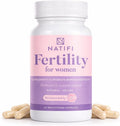 Natifi Conception - Vitaminas Prenatales de Fertilidad, Regulan el Ciclo y Equilibran Hormonas, 60 Cápsulas