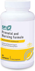 SFI Health Klaire Labs Prenatal & Nursing Multivitamin - Complejo Multivitamínico Prenatal con Hierro (90 Cápsulas)