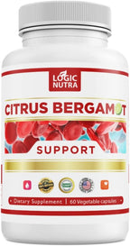 Complejo de Bergamota Cítrica 1000 mg (60 Cápsulas) - Extracto de Bergamonte 10:1