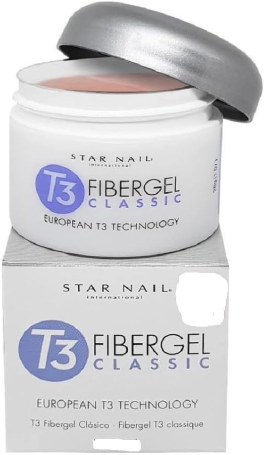 Star Nail T3 European Fibergel Opaque Nude 1 oz