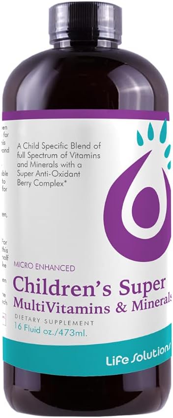 Life Solutions Multivitamínico Líquido para Niños - 473 ml