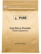 Pure Original Ingredients Polvo de Bayas de Goji (227g) - Wolfberry, Suplemento Herbal Tradicional, No Transgénico