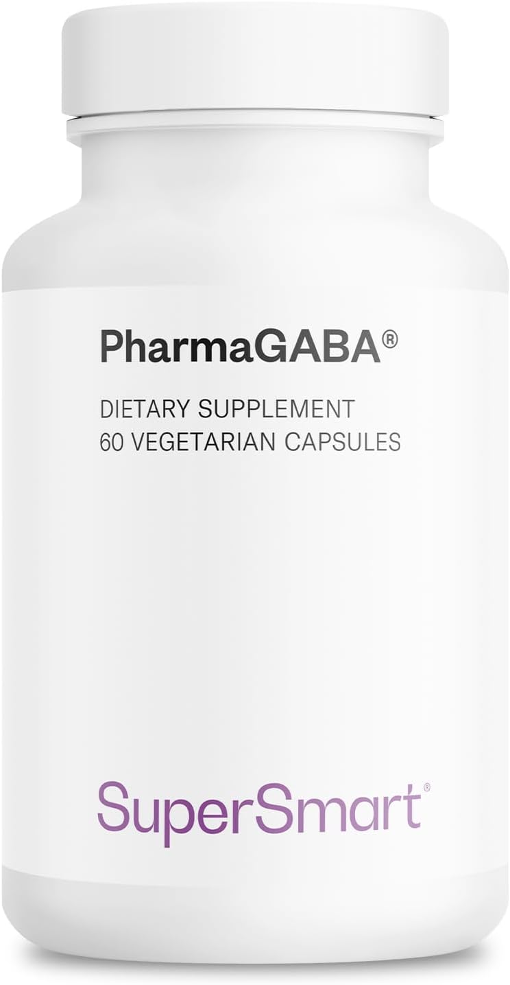 Supersmart Pharma GABA 125mg - 60 Cápsulas Vegetales