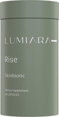 Lumiara Rise Skinbiotic - Suplemento para la piel y el intestino, potenciador de colágeno natural, 60 cápsulas
