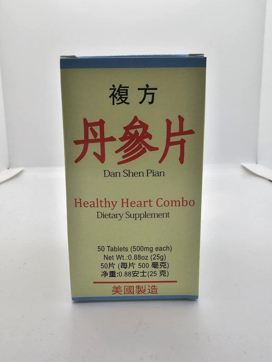 Lao Wei Fu Fang Dan Shen Pian - 50 comprimidos de 500 mg