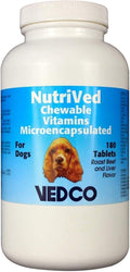 Vedco NutriVed Multivitamínico masticable para perros 180 comprimidos
