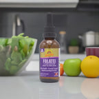 SunUp Metilfolato Líquido | Origen Suizo | Fórmula Natural | Apoyo Prenatal y Salud Cerebral