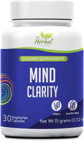 Mind Clarity - Estabilizador del estado de ánimo - Mejora el enfoque y la concentración - 100% Herbal y Natural