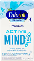 Enfamil Fer-in-Sol Gotas de Hierro para Bebés y Niños Pequeños - 50 ml