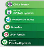 EMERALD LABS B-Healthy Complejo de Vitamina B Vegano - 120 Cápsulas Vegetales