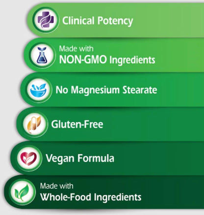 EMERALD LABS B-Healthy Complejo de Vitamina B Vegano - 120 Cápsulas Vegetales – Image 4