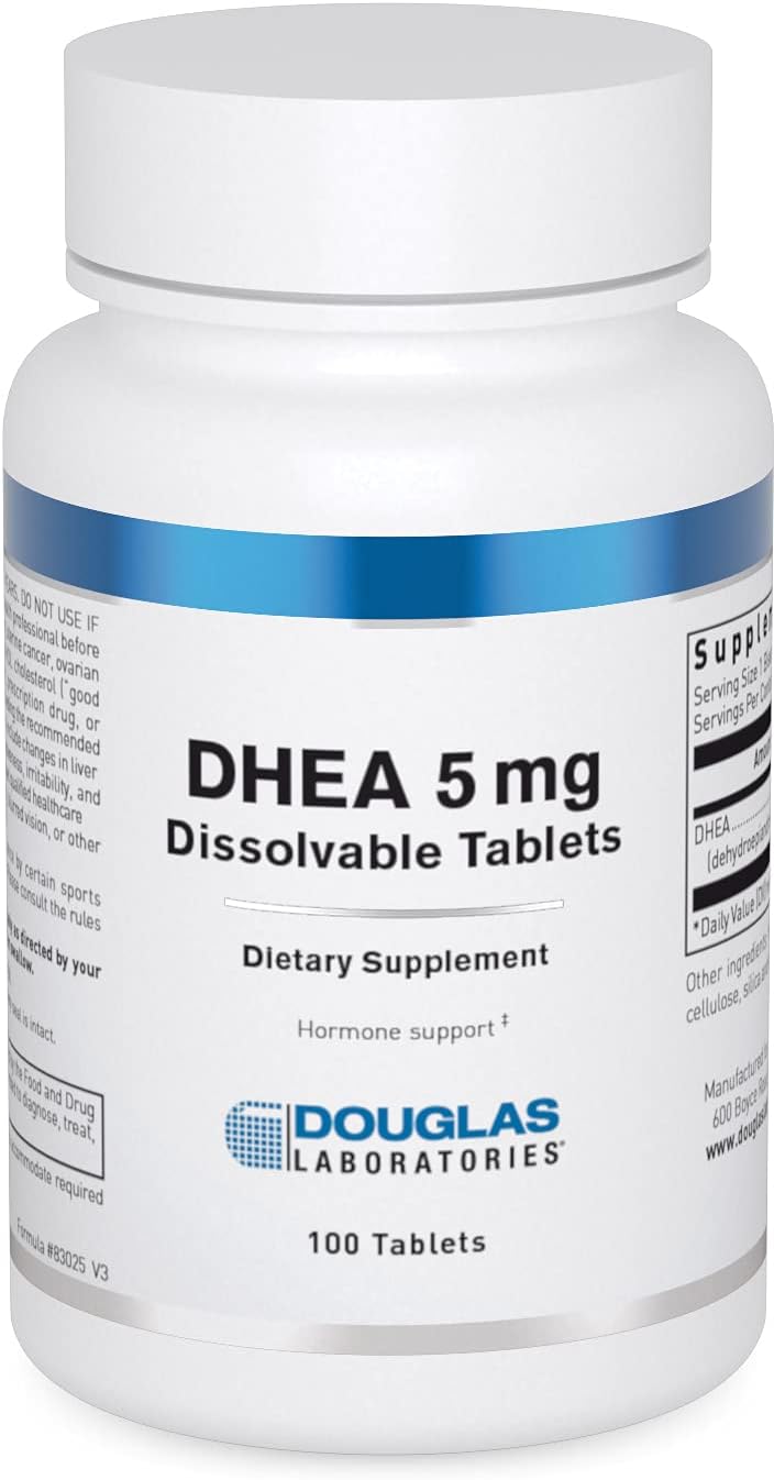 Douglas Laboratories DHEA 5 mg, 100 Comprimidos Disolubles