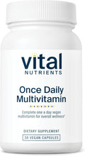 Vital Nutrients Multivitamínico Vegano Diario - 30 Cápsulas