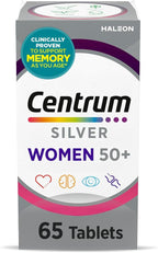 Centrum Silver Mujeres 50+ Multivitamínico, 65 Comprimidos