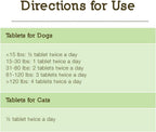 Herbsmith Comfort Aches – Alivio Herbal para Perros y Gatos – Suplemento Antiinflamatorio – 90 Comprimidos