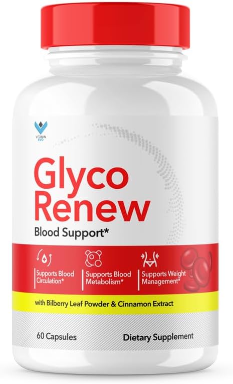 Glyco Renew Suplemento - 3 Pack (180 Cápsulas)