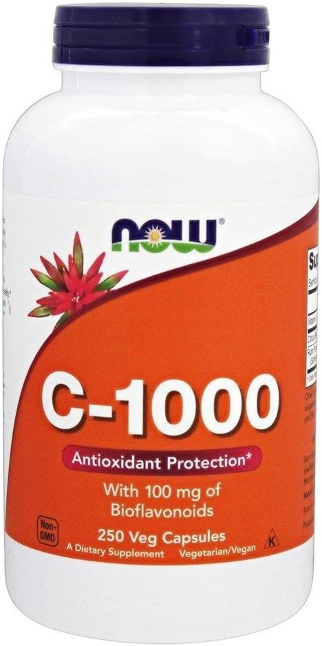 NOW Foods Vitamina C-1000 | 250 Cápsulas