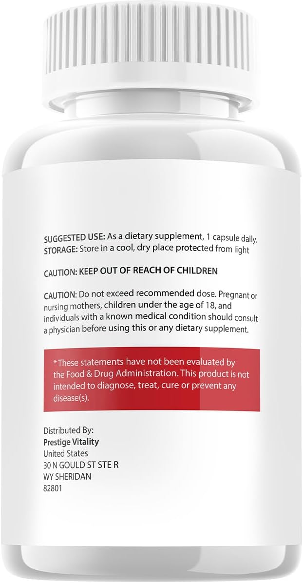 Super Flow Capsules - SuperFlow Advanced Supplement, Fórmula Natural para Mantener Niveles Saludables, Fórmula Diaria de Máxima Potencia (120 Cápsulas)