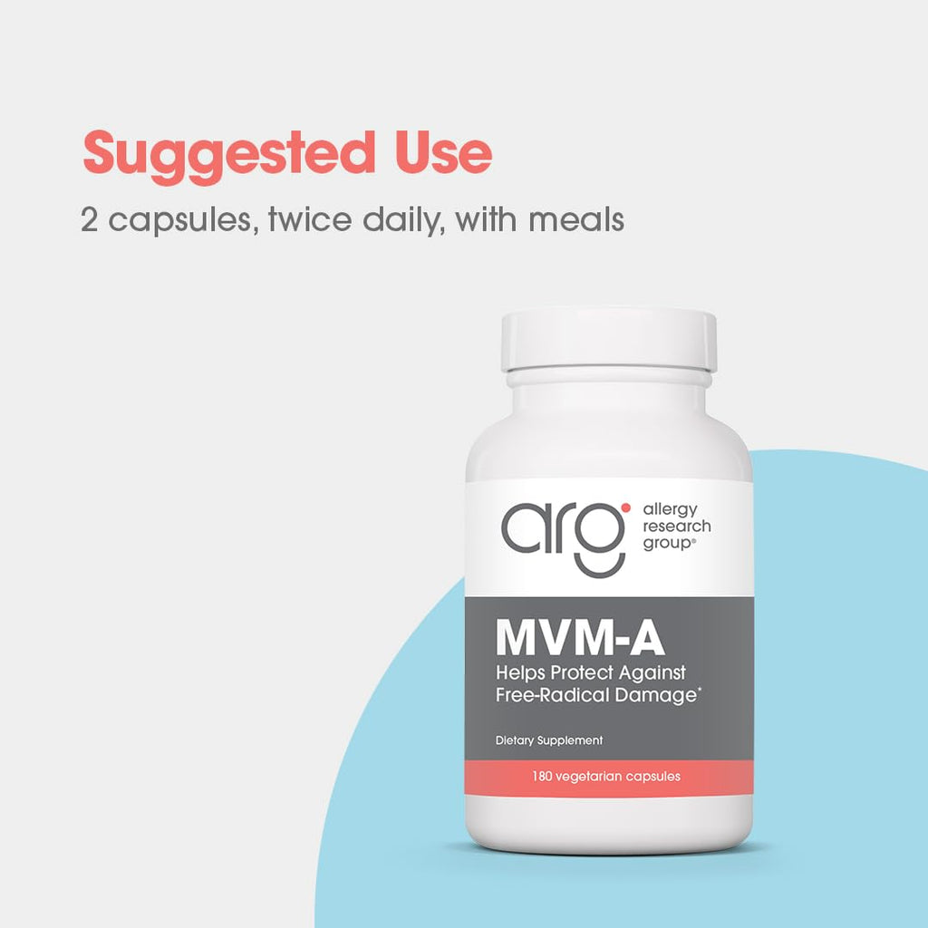 ARG MVM-A Multivitamin and Mineral Complex - 180 Capsules