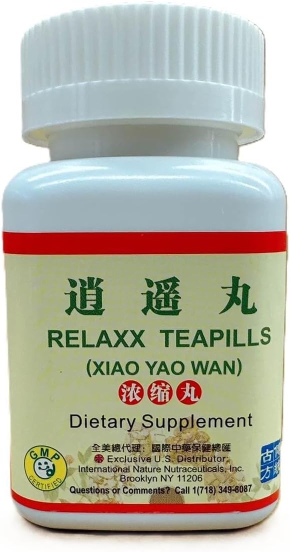 Relaxx Extract Teapill, Xiao Yao Wan Extra Concentrado (200 Comprimidos) - 3 Botellas
