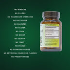 Extracto de Kacip Fatimah 100:1 | Labisia Pumila | 425 mg por Cápsula | 60 Cápsulas Veganas