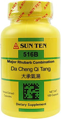 Cápsulas de la Combinación Mayor de Ruibarbo Sun Ten (Da Cheng Qi Tang)