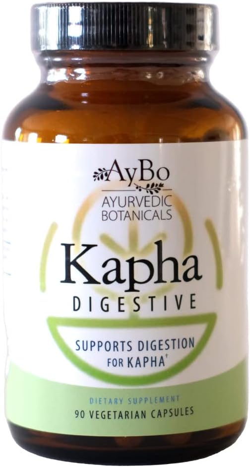 AyBo Kapha - Complemento Digestivo Ayurvédico, 90 Cápsulas Vegetales