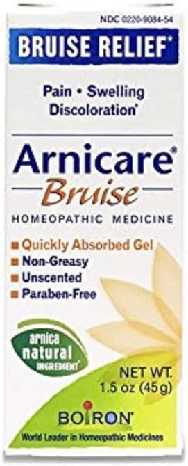 Arnicare Bruise Relief Gel for Bruises - 2 Tubes of 42.5 g each