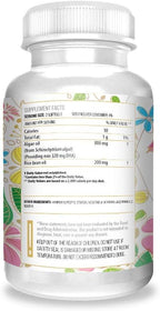 Actif Vegan Omega-3: Aceite de Algas de Alta Concentración, DHA y EPA Orgánicos, 90 Cápsulas
