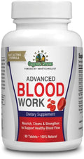 Organic Farms Vitamins Blood Work - 60 Comprimidos - Apoyo Circulatorio