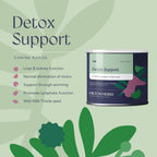Hilton Herbs Canine Detox Support – Suplemento herbario para la función hepática en perros, bote de 125 g