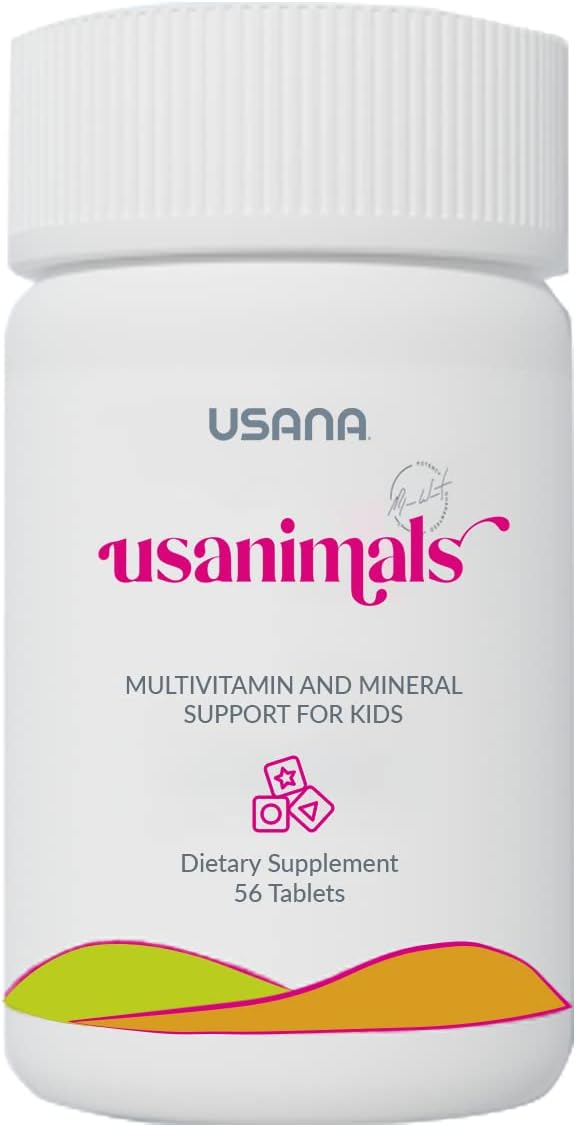 USANA Usanimals Multivitamínico para Niños - 56 comprimidos masticables