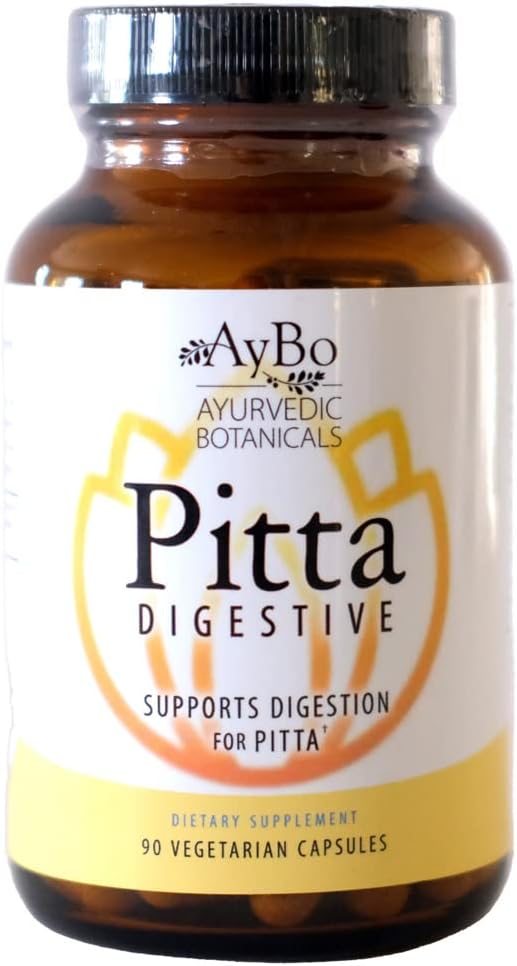 AyBo Pitta Digestive Supplement, 90 Vegetarian Capsules