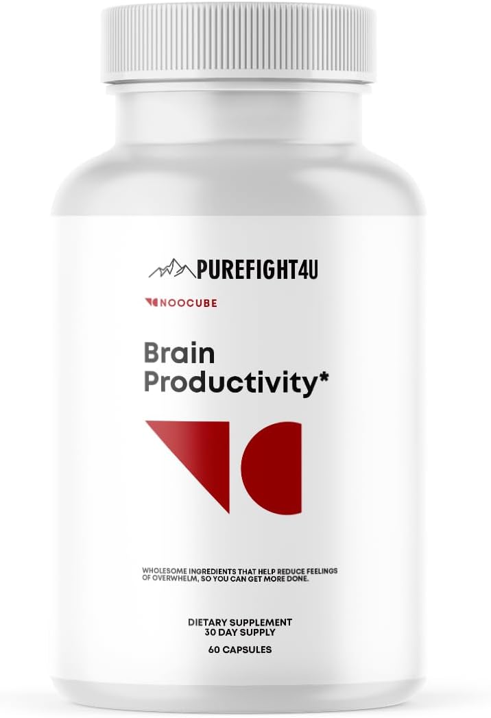 Brain Productivity Suplemento para Enfoque, Memoria y Función Cognitiva | 60 Cápsulas