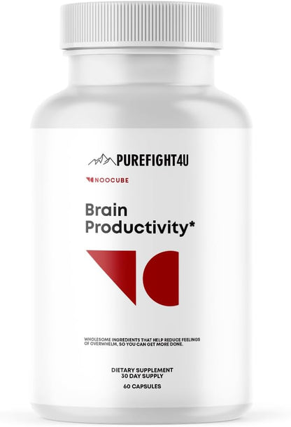 Brain Productivity Suplemento para Enfoque, – Apoyo a la memoria y la capacidad de recordar información. – Image 1