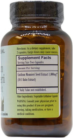 Barlowe's Herbal Elixirs Cnidium Monnieri Suplemento | Extracto 50:1 | 500mg por Cápsula | 60 Cápsulas Veganas | Sin Estearatos, Sin Gluten, Fórmula Pura en Frasco de Vidrio