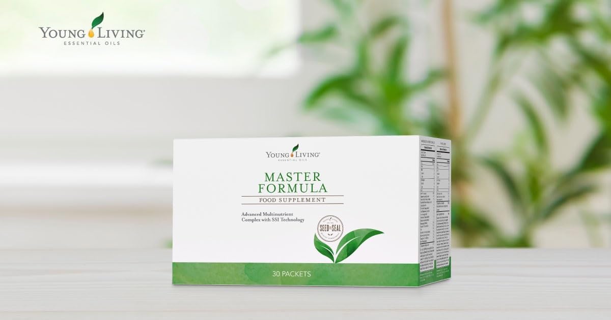Young Living Master Formula - 30 cápsulas - Complejo Multivitamínico y Mineral con Prebióticos y Antioxidantes